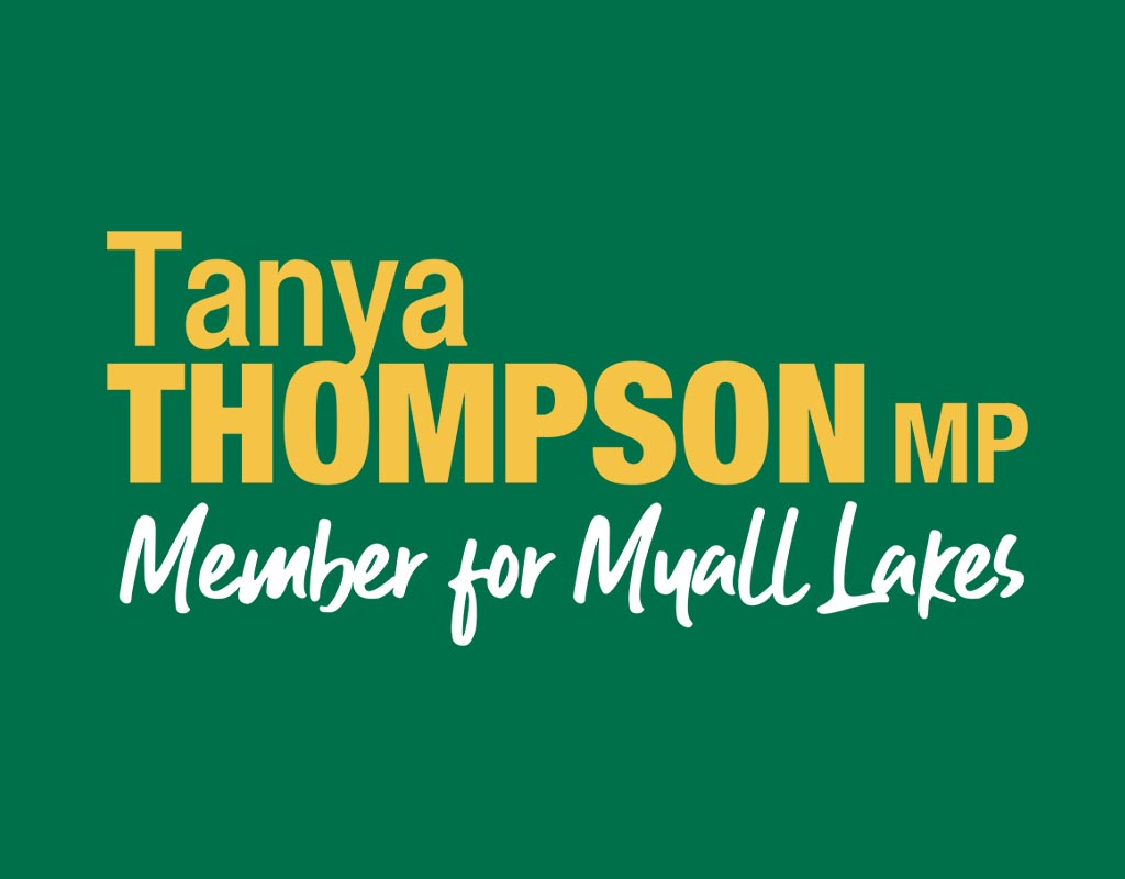 Tanya Thompson MP for Myall Lakes Forster-Tuncurry NSW